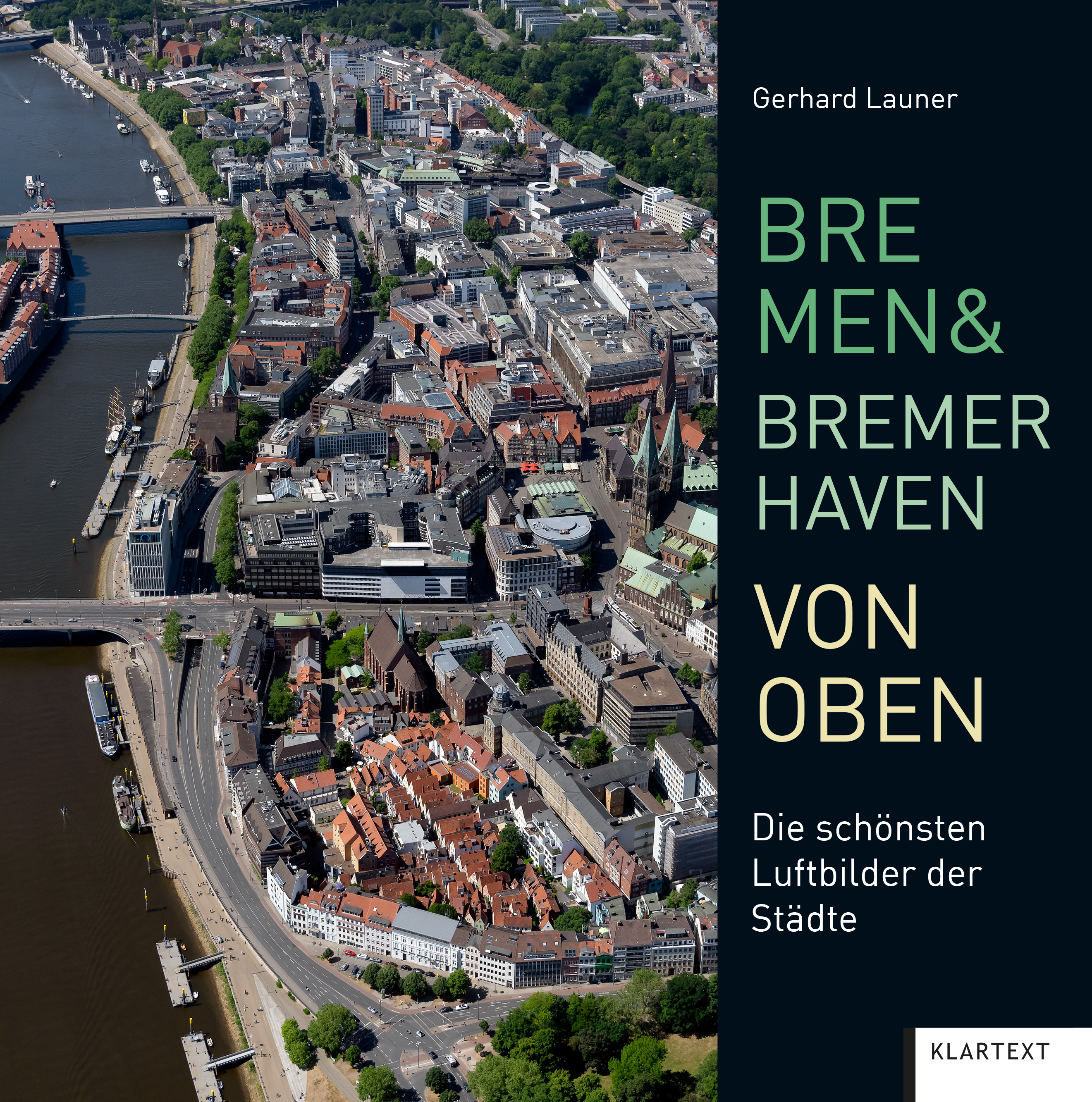Bremen und Bremerhaven von oben