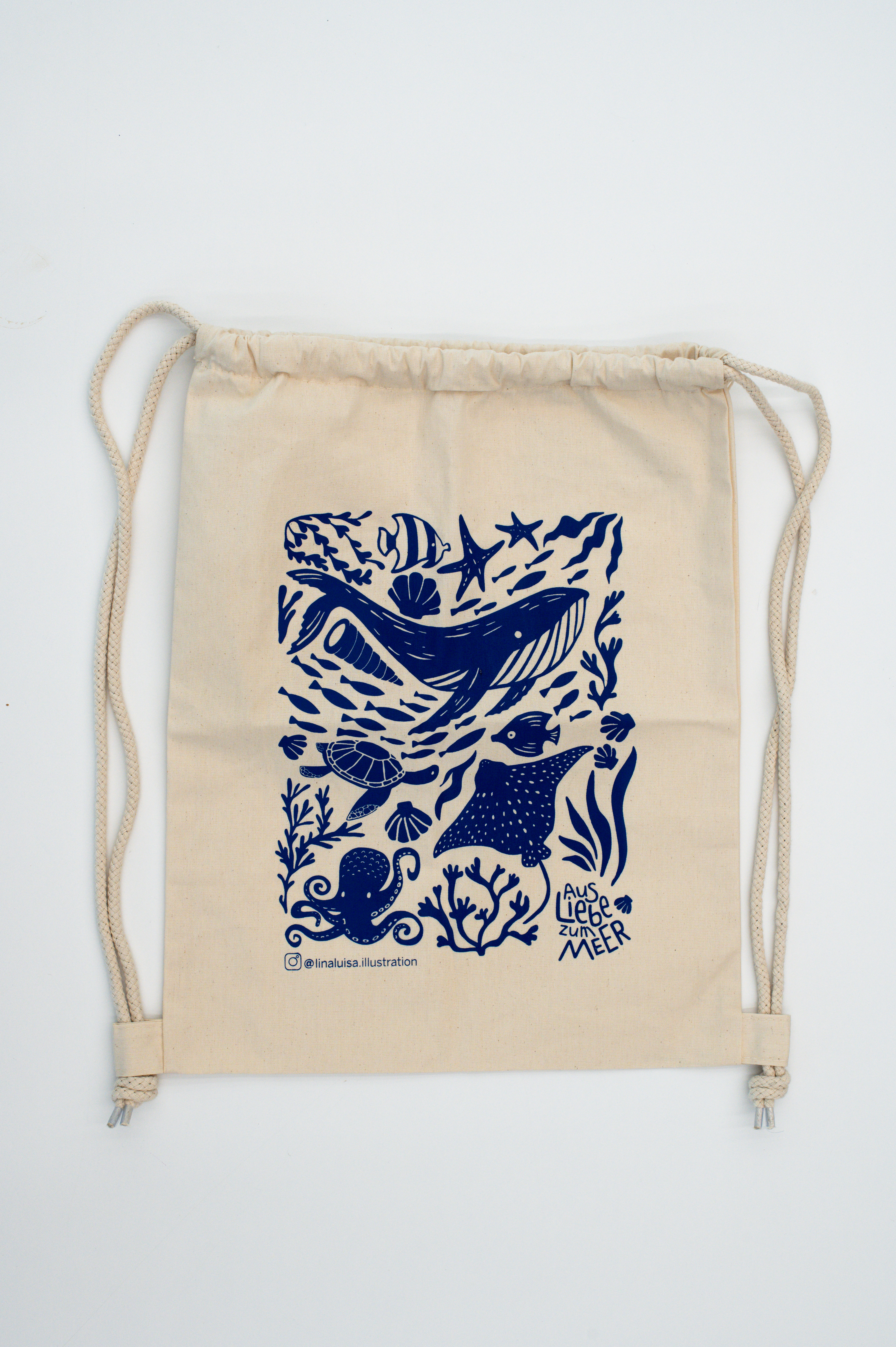 Turnbeutel Artwork Ozean