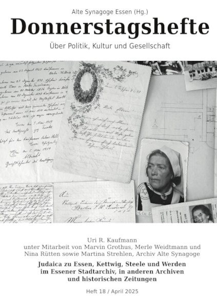 Archivführer zur Geschichte der Juden in Essen